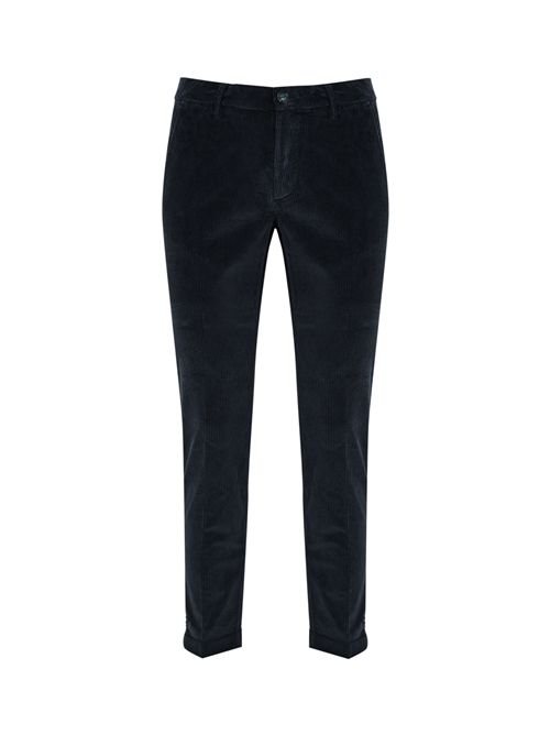 Pantalone chino Mucha in velluto a costine Blue Dark RE-HASH | P249 4V0414155